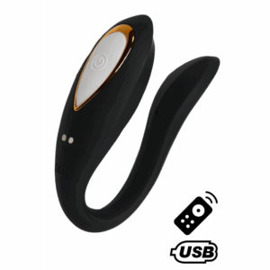 OSMOSE, stimulateur pour couple USB, à double tête, avec télécommande, en silicone médical