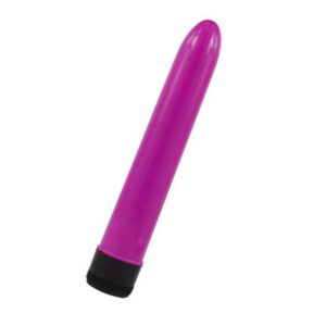 Vibromasseur dur rose violet 17.5 cm