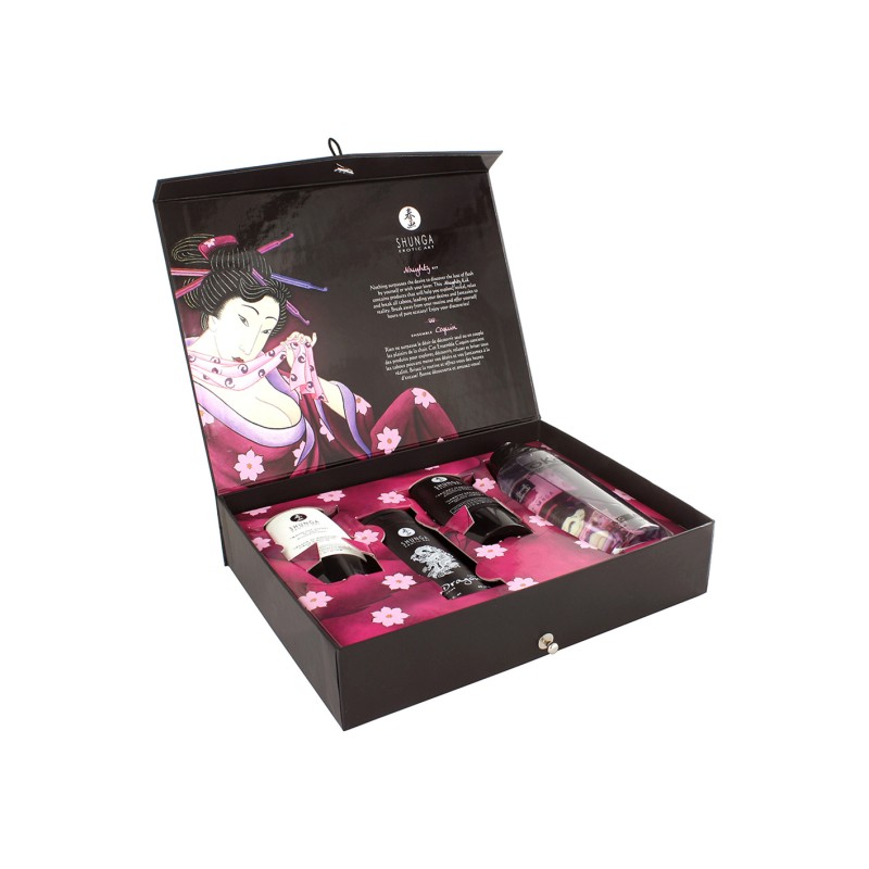 Coffret Ensemble coquin 4 produits Shunga