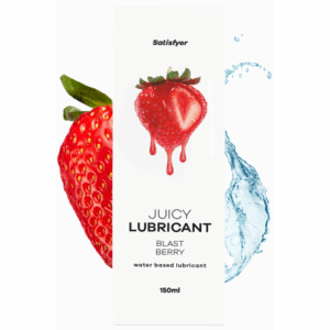 Lubrifiant à base d'eau Fraise explosive 300 ml Satisfyer
